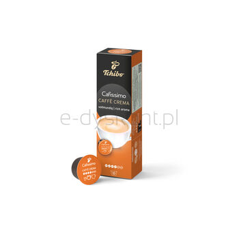 Tchibo Cafissimo Kawa Mielona W Kapsułkach Caffe Crema Rich Aroma 7.4G X 10 Kap.