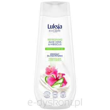 Luksja Żel Pod Prysznic Silk Care Kremowy Aloes I Hibiskus 500 Ml