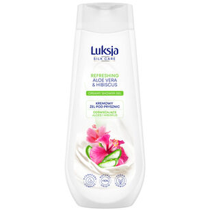 Luksja Żel Pod Prysznic Silk Care Kremowy Aloes I Hibiskus 500 Ml