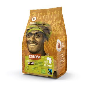 Kawa Ziarnista Arabica 100 % Etiopia Fair Trade Bio 250 G - Oxfam [BIO]