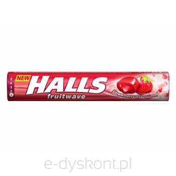 Halls Fruitwave Strawberry 45G