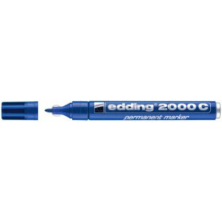 Edding Marker permanentny e-2000c 1,5-3mm, niebieski [BIURO]