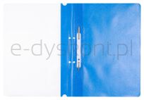 Office Products Skoroszyt, PP, A4, 2 otwory, 100/170mikr., wpinany, niebieski - 2