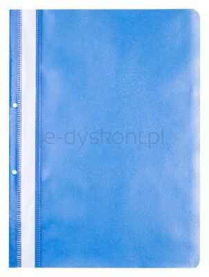 Office Products Skoroszyt, PP, A4, 2 otwory, 100/170mikr., wpinany, niebieski