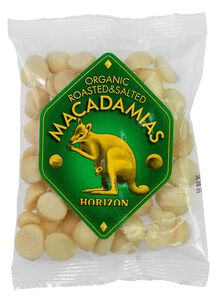 Orzechy Macadamia Prażone I Solone Bio 100 G - Horizon [BIO]