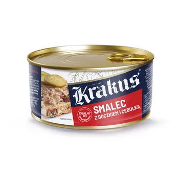 Krakus Smalec z boczkiem i cebulką 300g