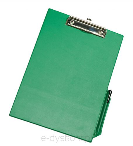 Clipboard Q-Connect Deska, Z Klipsem, Pvc, A4 Zielony