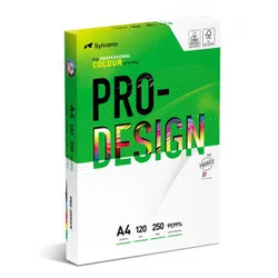 Pro-Design Fsc Papier kserosatynowany, klasa A++, A4, 168CIE, 120gsm, 250 ark.