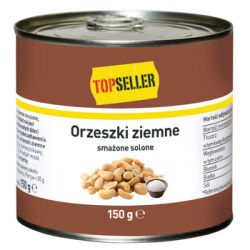 Topseller Orzeszki ziemne smażone solone 150 g