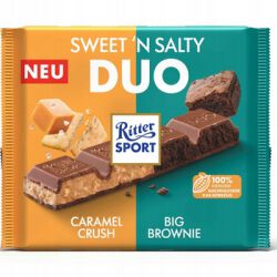 Ritter Sport Czekolada Mleczna DUO Sweet&Salty 218g