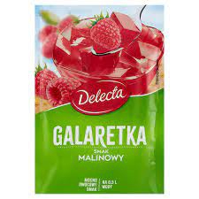 Delecta Galaretka Malinowa 80G