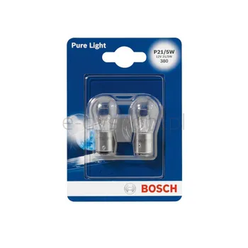 Żarówka P21/5W Pure Light 12V 21/5W 2 Szt Bosch