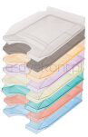Office Products Szufladka Na Biurko Polistyren/Pp, A4, Transparentna Pomarańczowa - 2