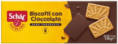 Schar Biscotti con cioccolato- herb. czek. BEZGL. 150 g