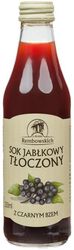 Sok jabłkowy tłoczony z owocem czarnego bzu 250 ml
