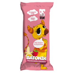 Beraw Kids Batonik Truskawka Banan 25G