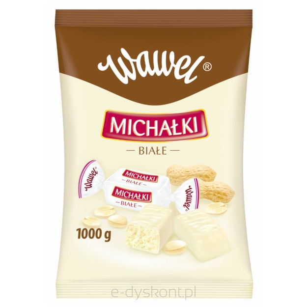 Wawel Cukierki Michałki Białe 1Kg