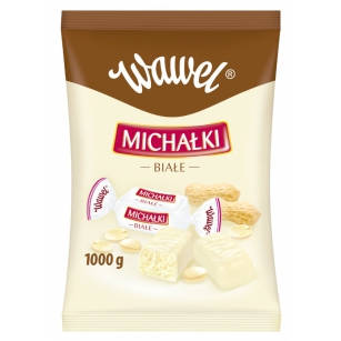 Wawel Cukierki Michałki Białe 1Kg