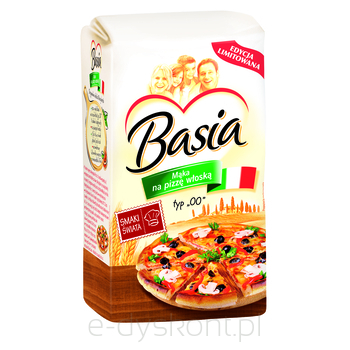 Mąka Pszenna Na Pizzę Włoską Typ 00 Basia 1 Kg 