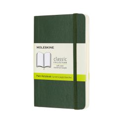 Moleskine Notes P (9x14cm), gładki, miękka oprawa, 192 strony, myrtle green