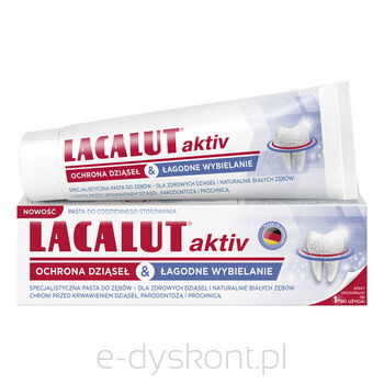 Lacalut Aktiv Łagodne Wybielanie 75 Ml