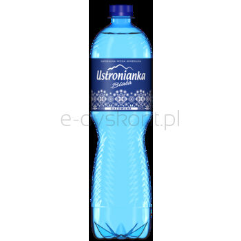 Ustronianka Biała Naturalna Woda Mineralna Gazowana 1,5L SK