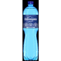 Ustronianka Biała Naturalna Woda Mineralna Gazowana 1,5L SK
