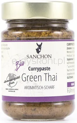 Pasta curry green thai BIO 190 g