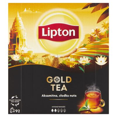 Lipton Herbata Gold Czarna 92 Torebki