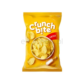 Crunch bite Chipsy ziemniaczane solone 140 g