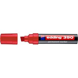 Edding Marker permanentny e-390 4-12mm, czerwony [BIURO]