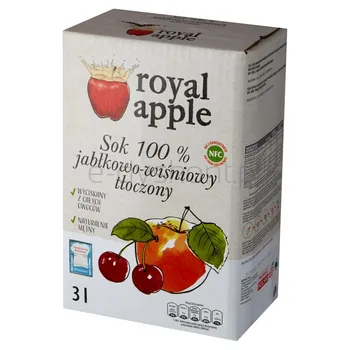 Royal Apple Sok Jabłkowo-Wiśniowy Nfc 3L