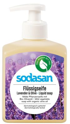 Sodasan Mydło W Płynie lawendowo - oliwkowe (dozownik) BIO 300 ml