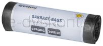 Donau Home Worki na śmieci mocne (LDPE), 240l, 10 szt., czarne - 3