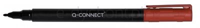 q-Connect Marker do płyt CD/DVD F, 0,6mm (linia), czerwony