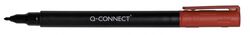 q-Connect Marker do płyt CD/DVD F, 0,6mm (linia), czerwony [BIURO]