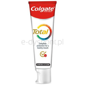 Colgate Pasta Do Zębów Total Charcoal  Clean Multiochronna Z Aktywnym Węglem 75 Ml