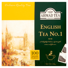 Ahmad Tea English No.1 100Torebek x2G