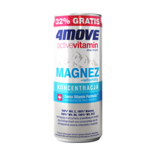 4Move Vitamin Magnez+Witaminy 330Ml