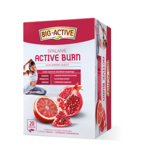 Big Active - Active Burn (Suplement Diety), (20Torebek X 2G) 40G