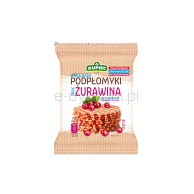 Kupiec Podpłomyki żurawinowe 70g 