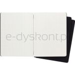 Zestaw 3 Zeszytów Moleskine Cahier Journals XL (19x25cm) w kratkę, 120 stron, czarny - 4