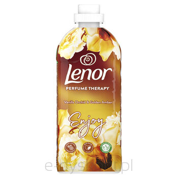 Lenor Płyn Zmiękczający Do Płukania Tkanin Perfume Therapy Vanilla OrchidGolden Amber 1200 Ml