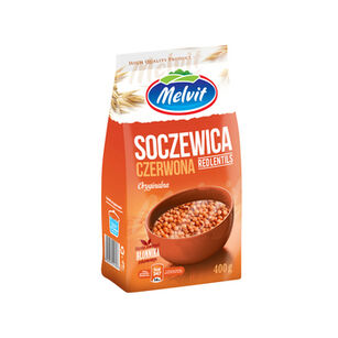 Melvit Soczewica Czerwona 400G