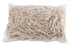 Office Products Gumki recepturki średnica 130mm, 1,5x3mm, 60% kauczuku, 1000g, zgrzewka, białe 