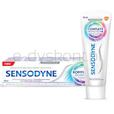Sensodyne Kompletna Ochrona + Pasta Do Zębów wybielająca z fluorem 75 ml