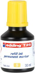 Edding Tusz Do Uzupełniania Markerów Permanentnych E-T25 Żółty
