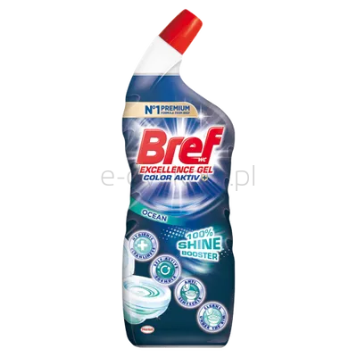 Bref Płyn Do Toalet Excellence Color Aktiv Gel Ocean 700Ml
