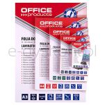 Office Products Folia do laminowania A6, 2x80mikr., błyszcząca, 100szt., transparentna - 2