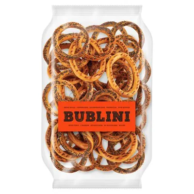 Obwarzanki Bublini Z Makiem 375 G